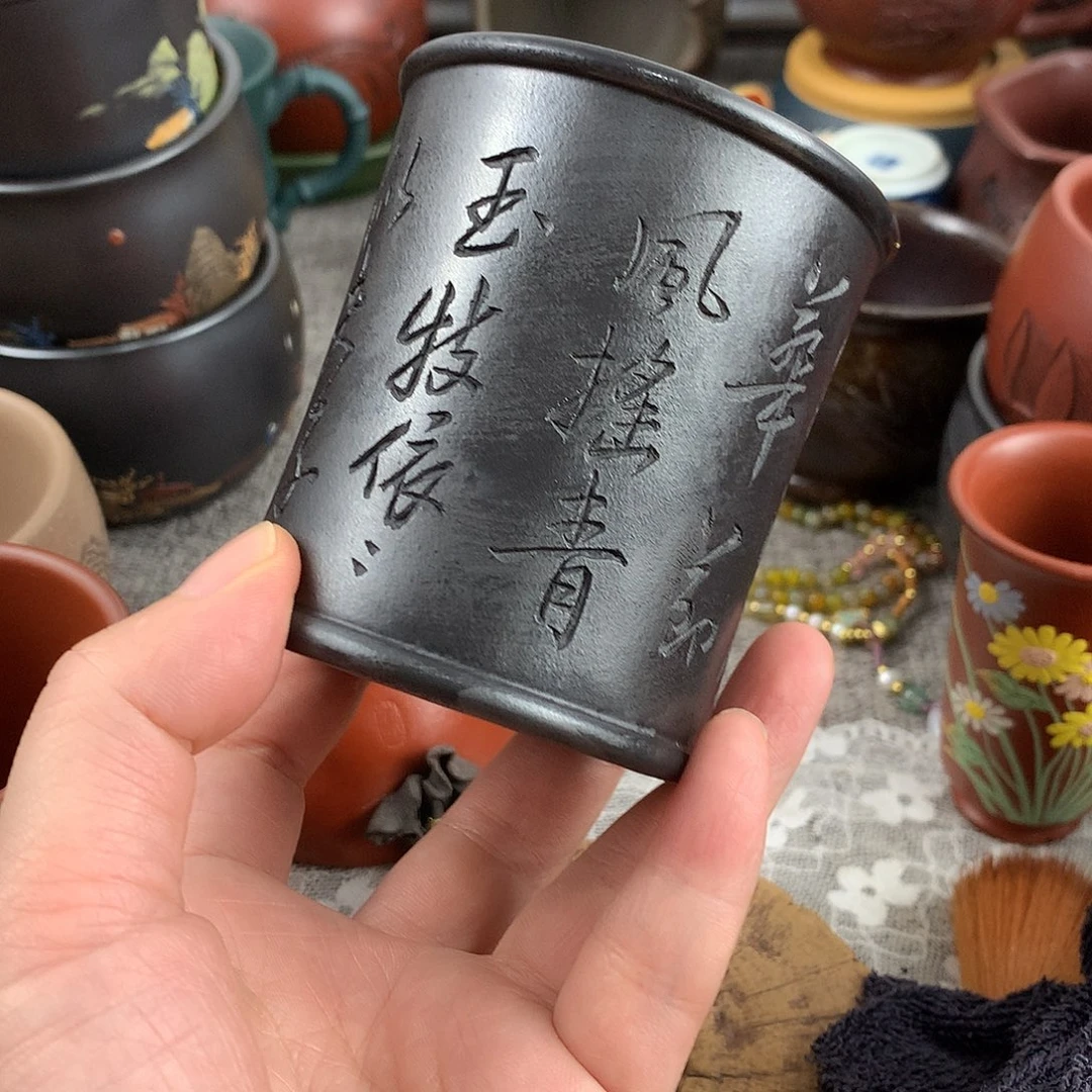 茶杯紫砂高端主人杯