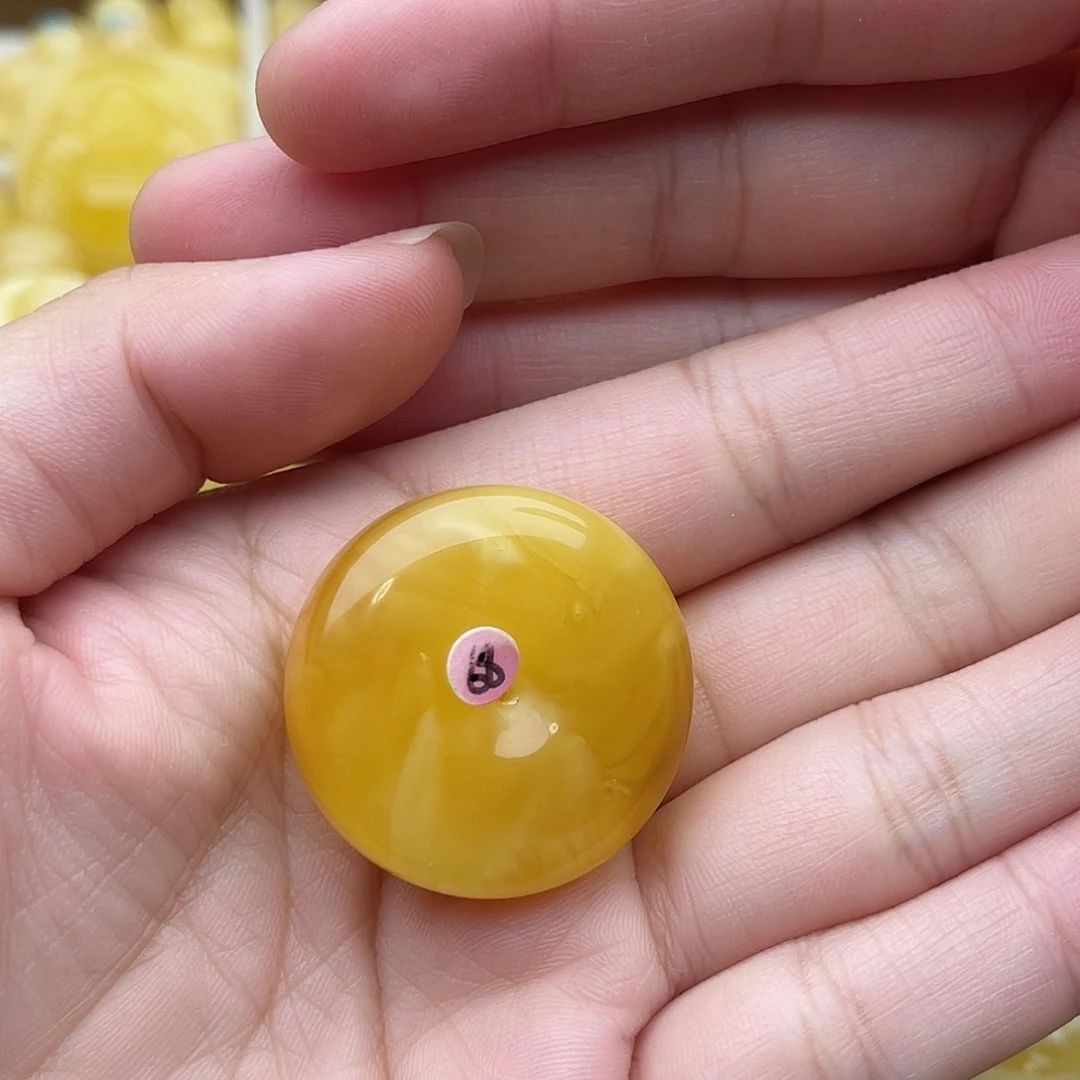 裸石琥珀未镶嵌石****S蜜蜡扣子梦