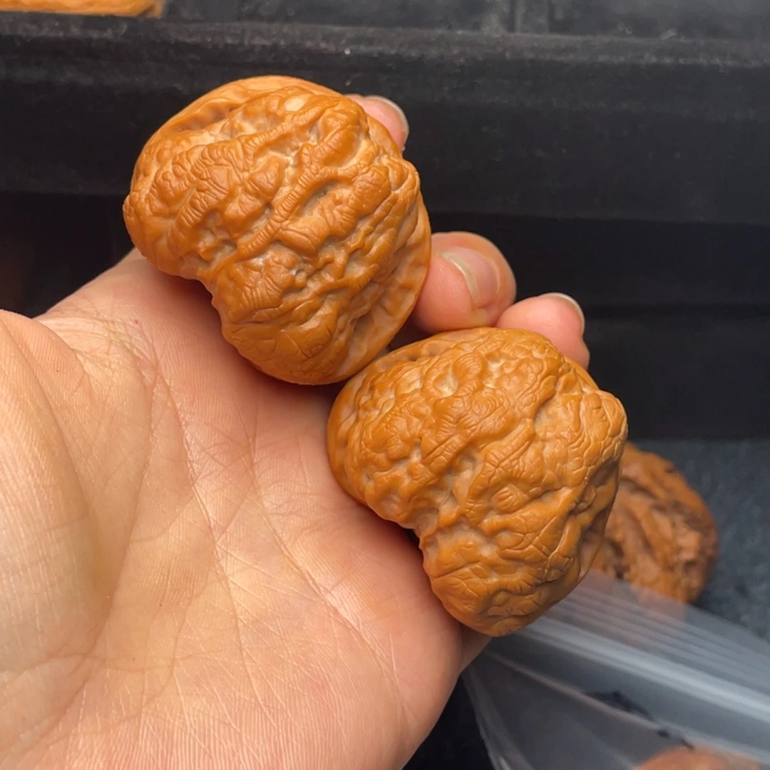 阿***哈吊坠文玩核桃秦岭核桃26