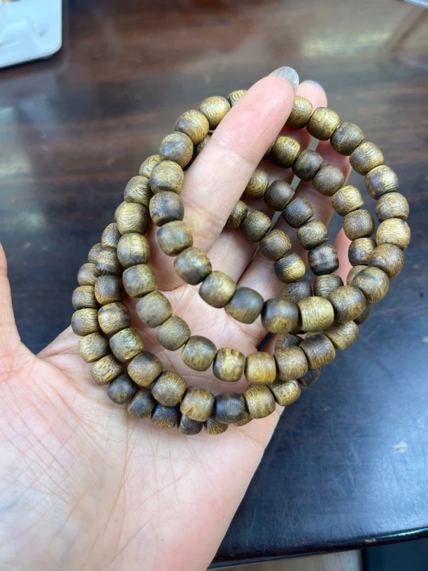 沉香【国韵天香】棋楠桶珠8*8手串多样性发一