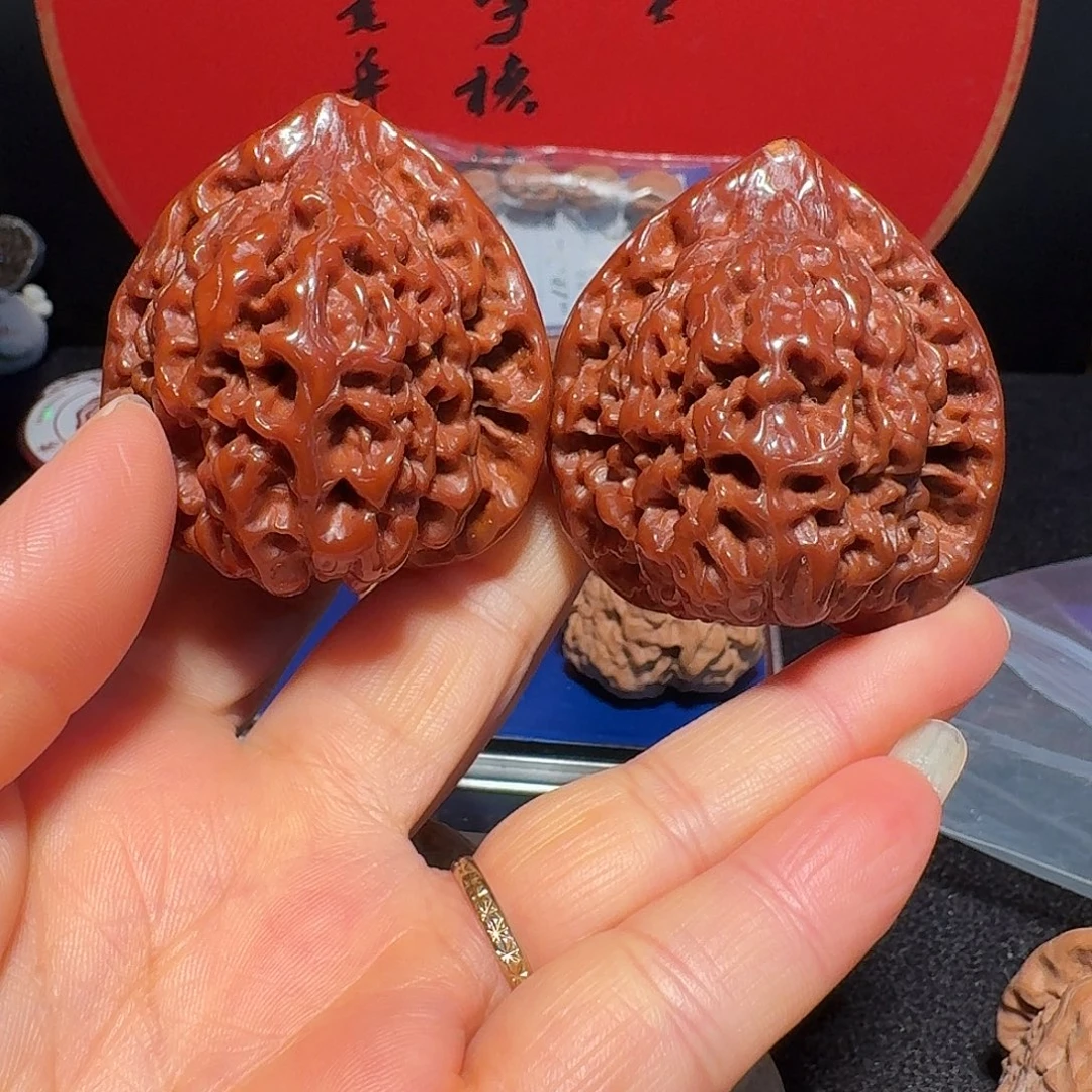文玩核桃把件官帽
