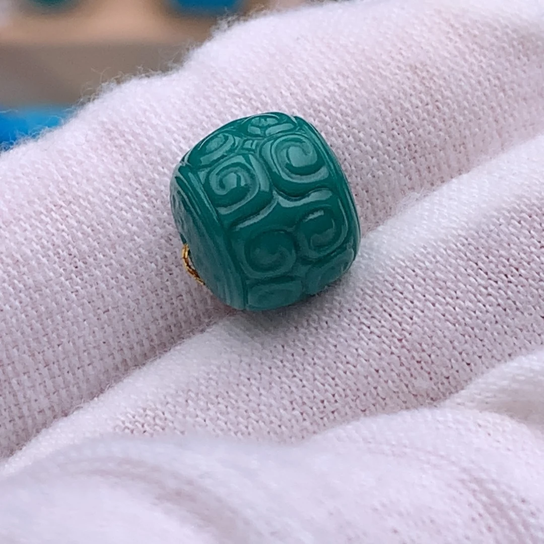 绿松石未镶嵌珠宝奇石10.6mm