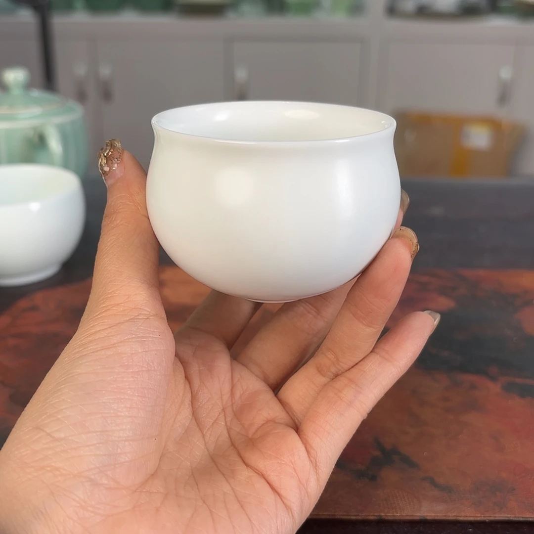 龙泉云间青瓷小米茶器