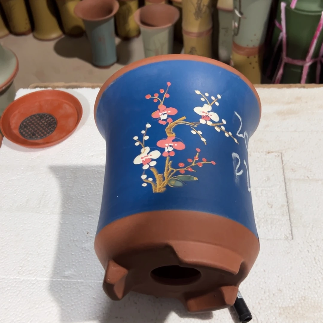 宜兴川阁紫砂花盆