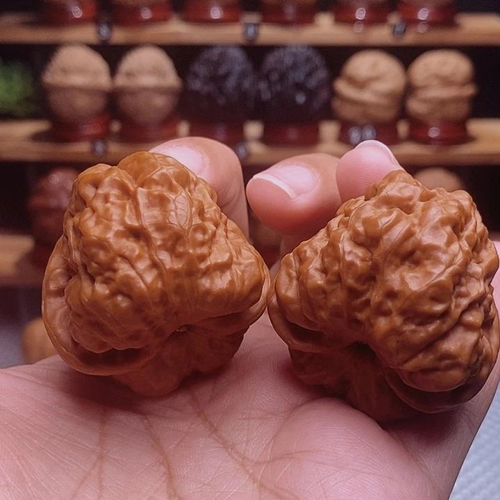 文玩核桃把件蛤蟆头11号