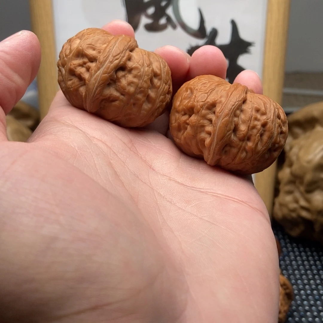 吊坠文玩核桃42全品元宝