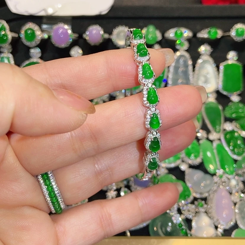 【闪购商品】未镶嵌手链翡翠天然翡翠