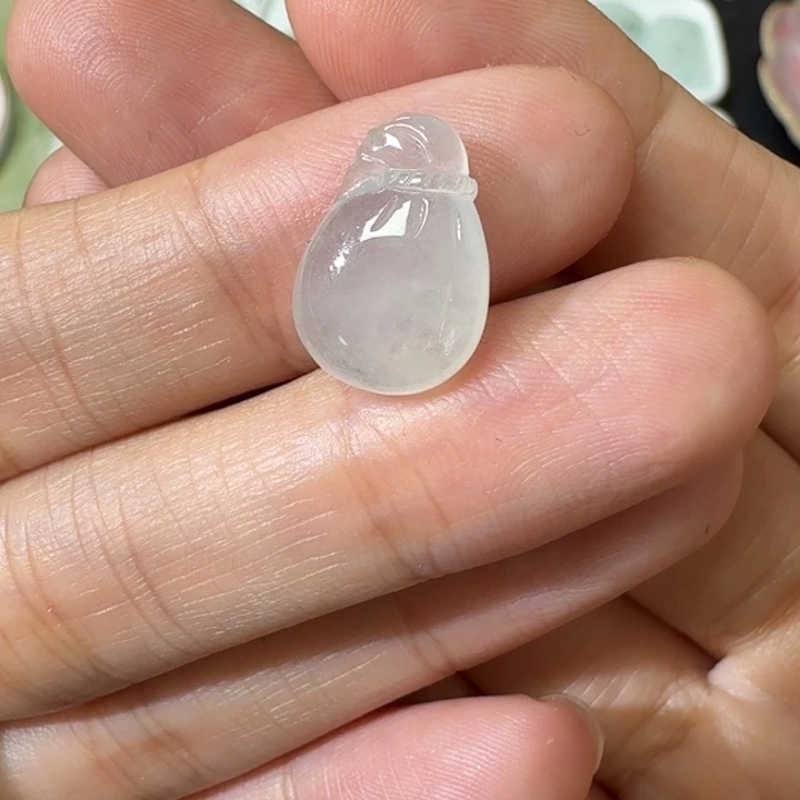 定制翡翠未镶嵌钱袋子