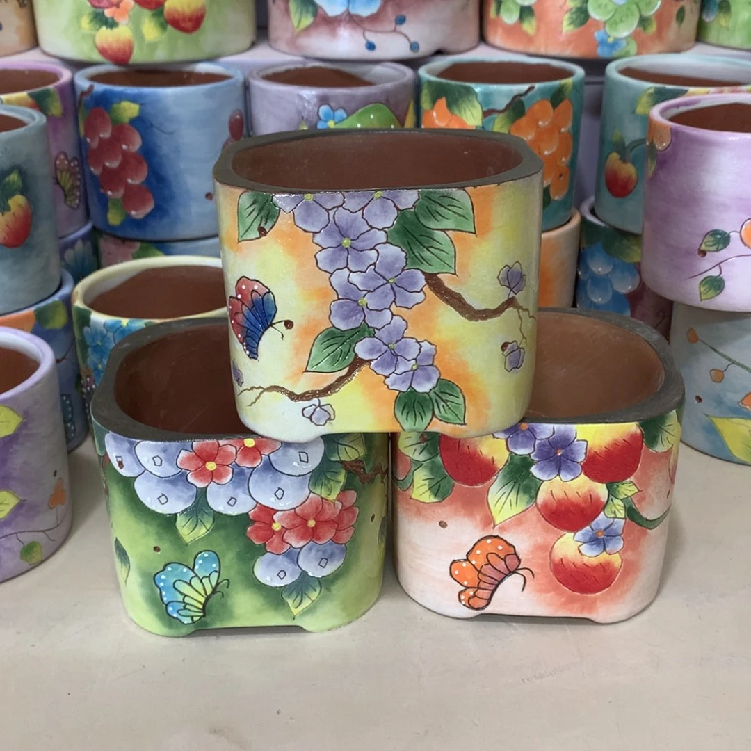 福利正品红陶花盆