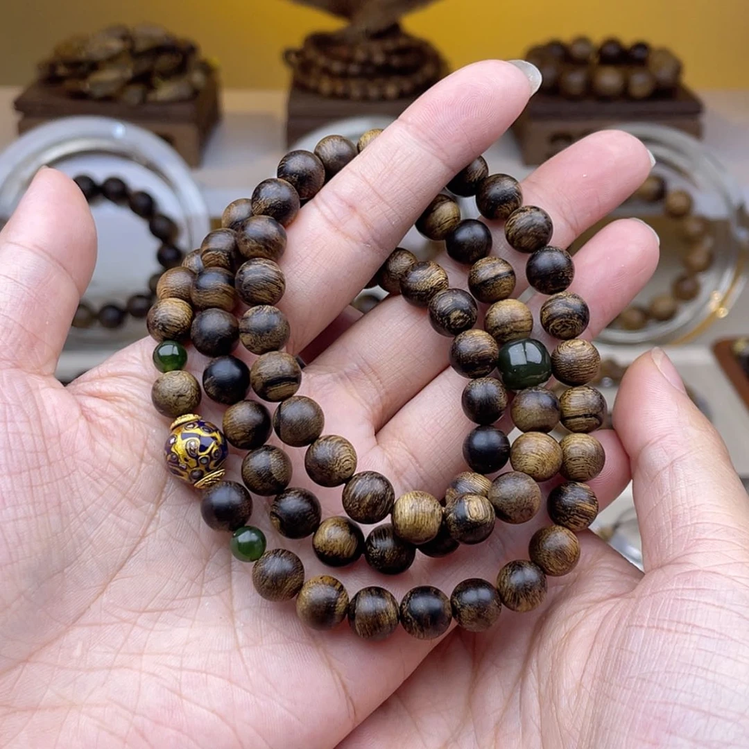 【闪购商品】沉香手串越**好越南沉香