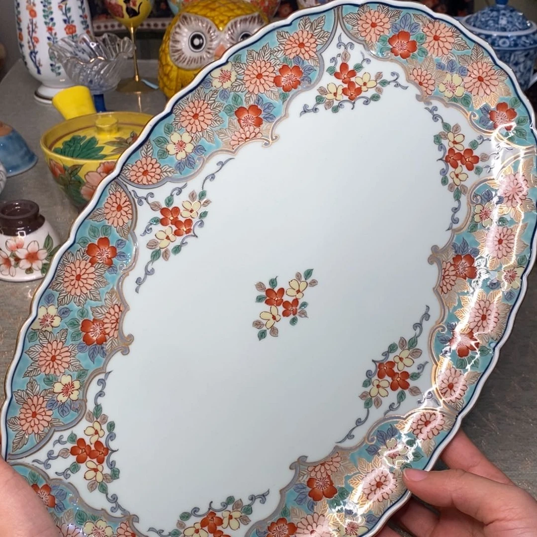 碟36✖️23 厘米 小杨瓷器陶瓷陶瓷