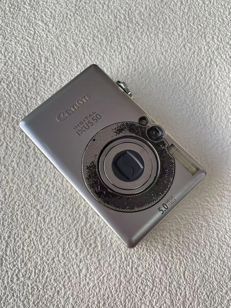 95新 Canon/佳能 佳能ixus50小热门学生党福利冷白皮氛围感出片