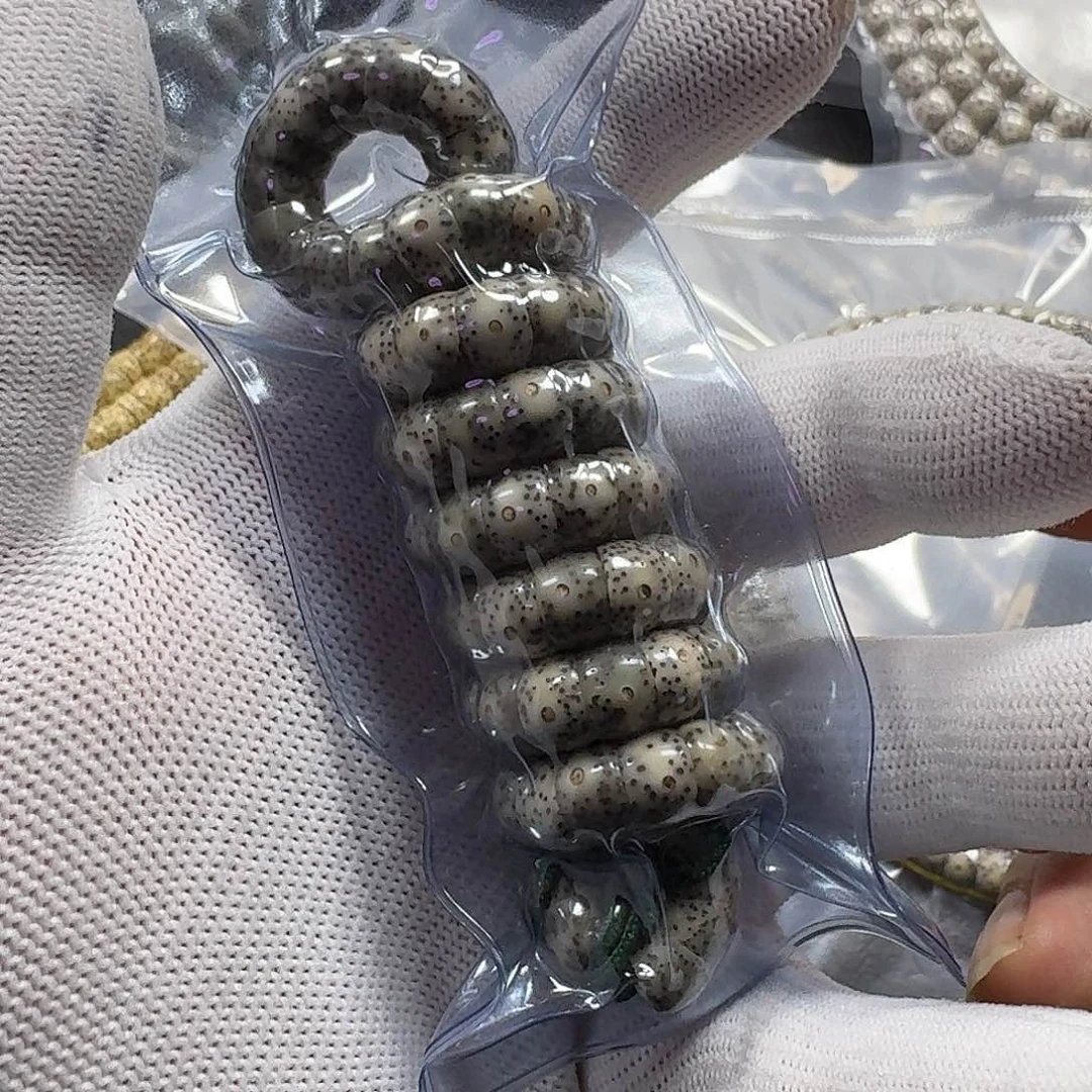 星月菩提手串星月菩提9mm石玉料大肠