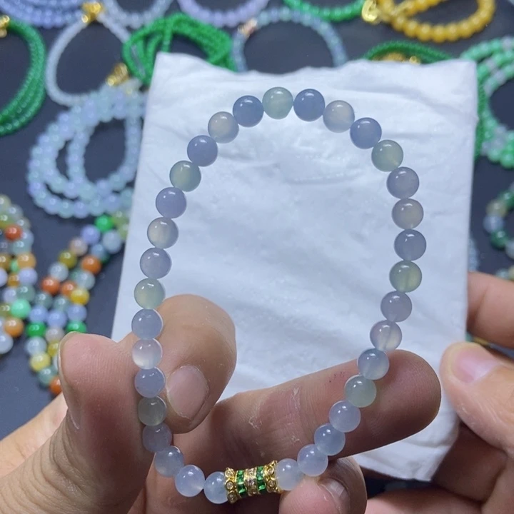 定制翡翠未镶嵌卡5.8