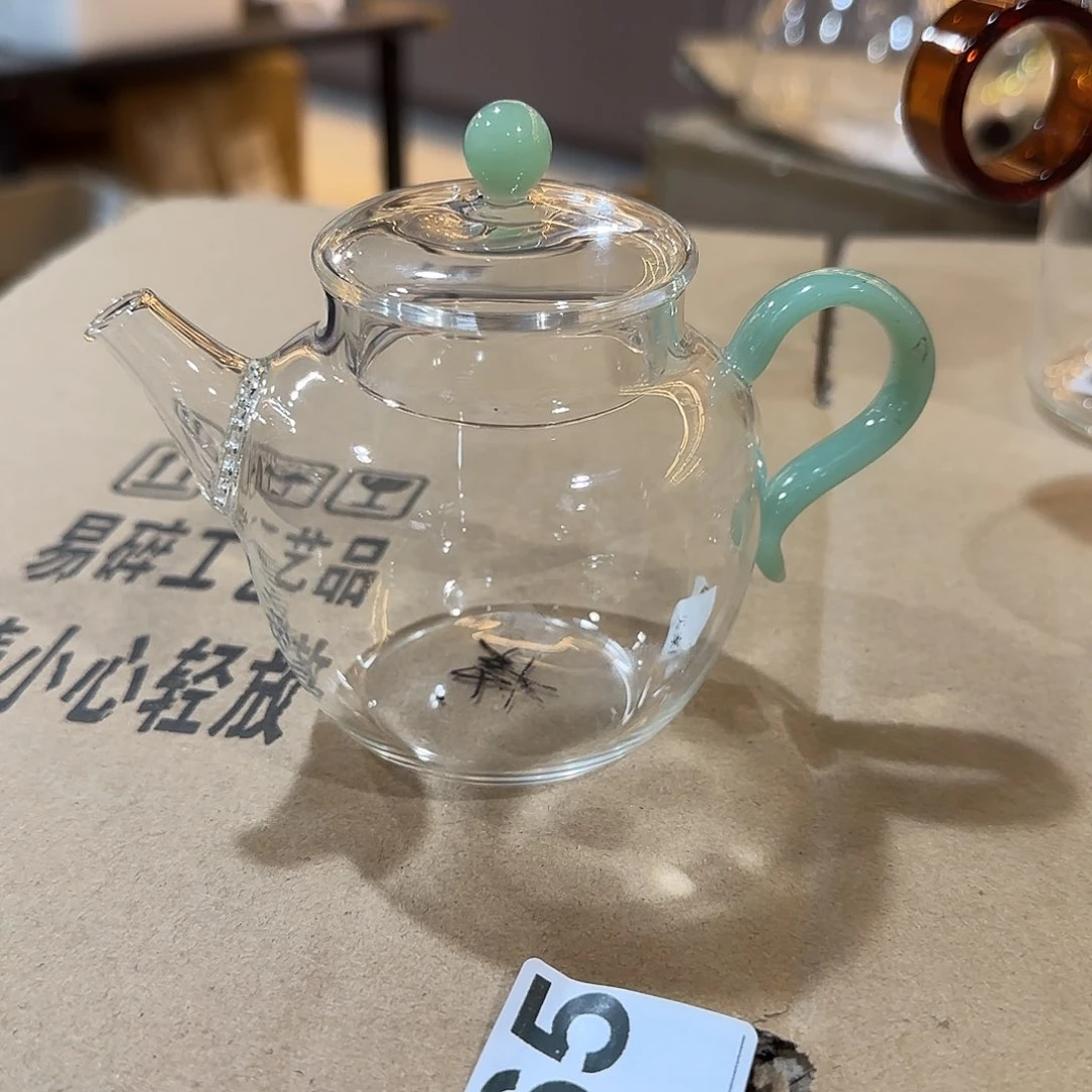 865号高硼硅泡茶壶浅玉