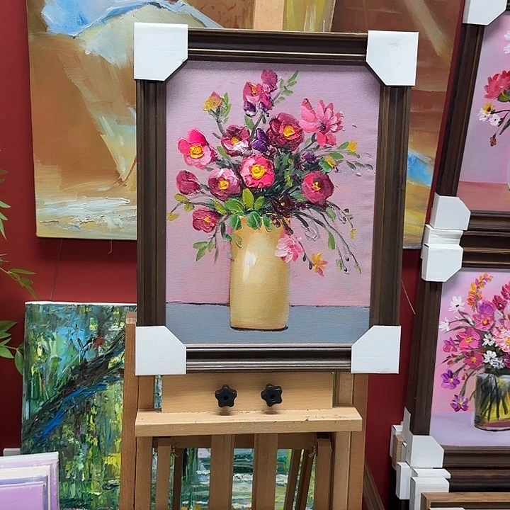 油画油画作品入选全国首