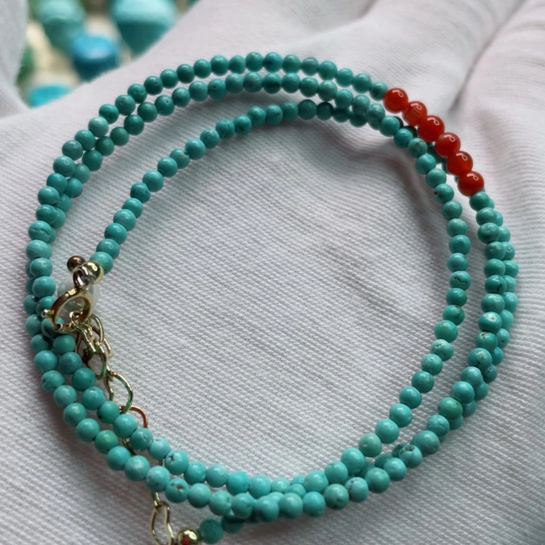 绿松石珠宝奇石未镶嵌