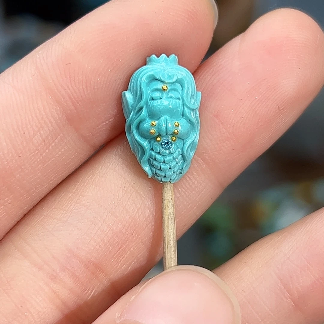 绿松石珠宝奇石未镶嵌