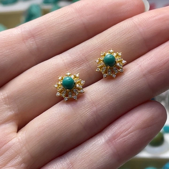 绿松石未镶嵌配饰