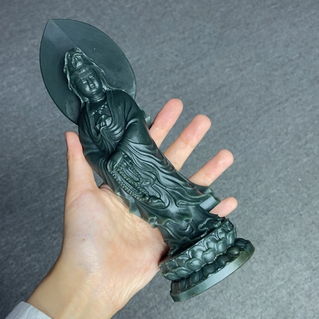 和田玉未镶嵌颈饰萧**堂定制