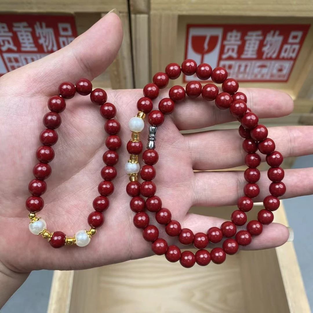 含辰砂工艺品SZH0350-双圈+单圈组合无礼盒