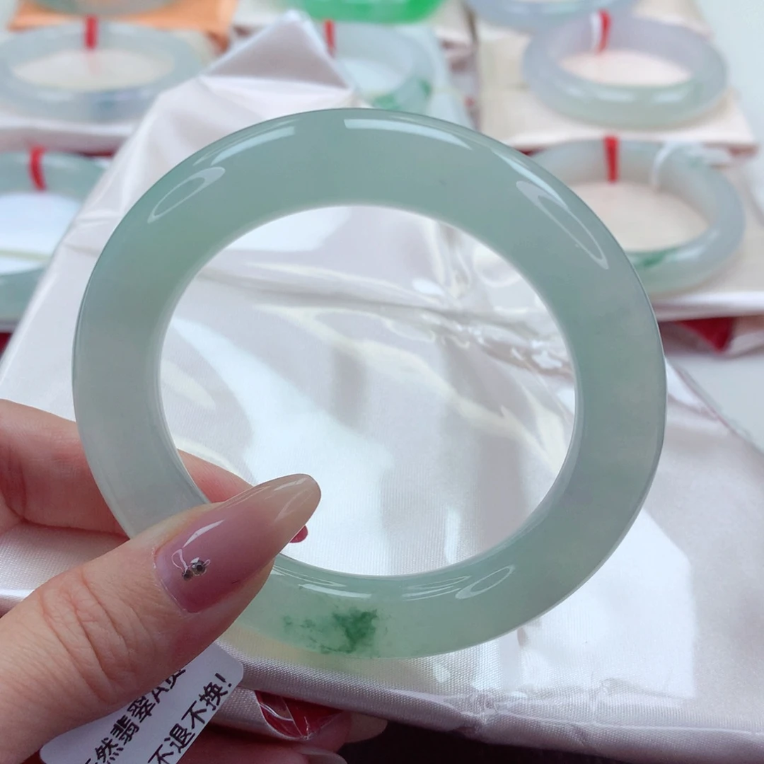 未镶嵌手镯翡翠9919小万战斗机 必拍 芙蓉出水