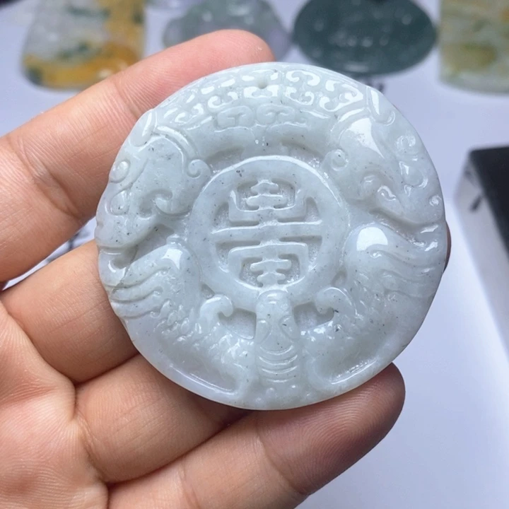 颈饰未镶嵌翡翠翡翠