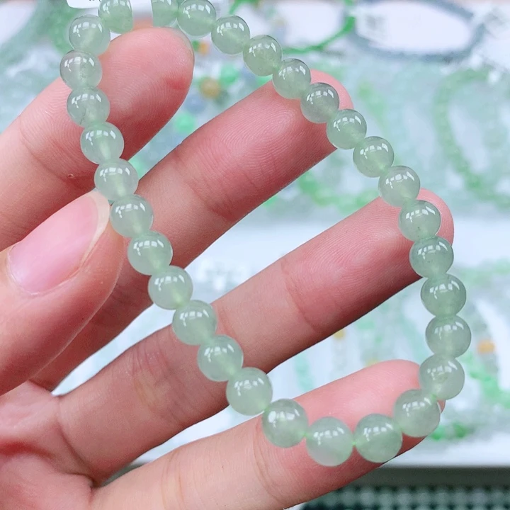 未镶嵌手链翡翠翡翠