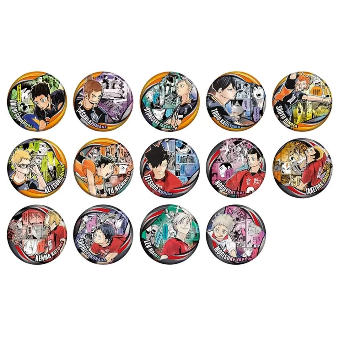 排球少年JS原画回忆三弹吧唧