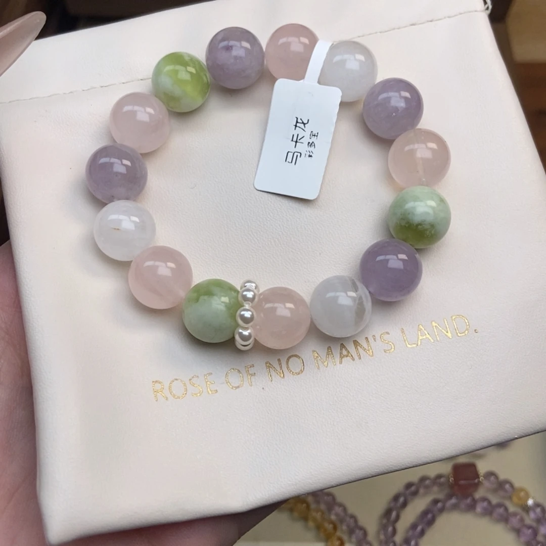水晶手链未镶嵌彩多宝