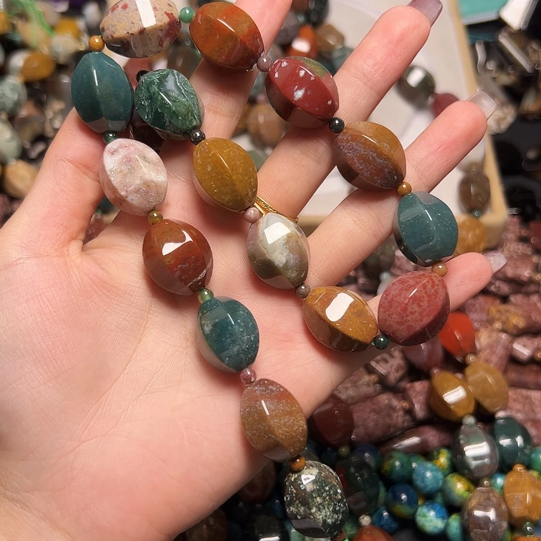 丹***丹玛瑙/玉髓足银镶嵌珠宝半成品X472。专拍一条