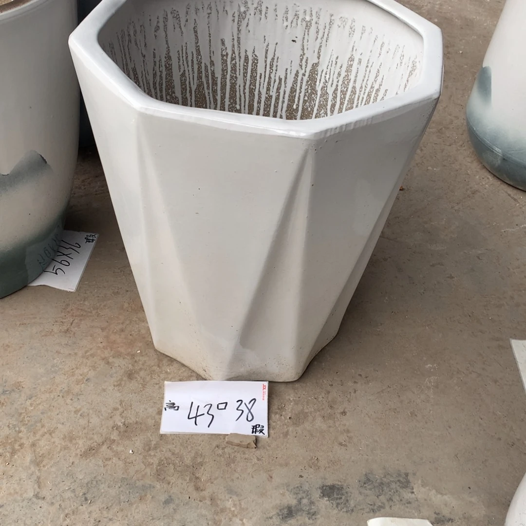 瑕疵高温陶瓷花盆