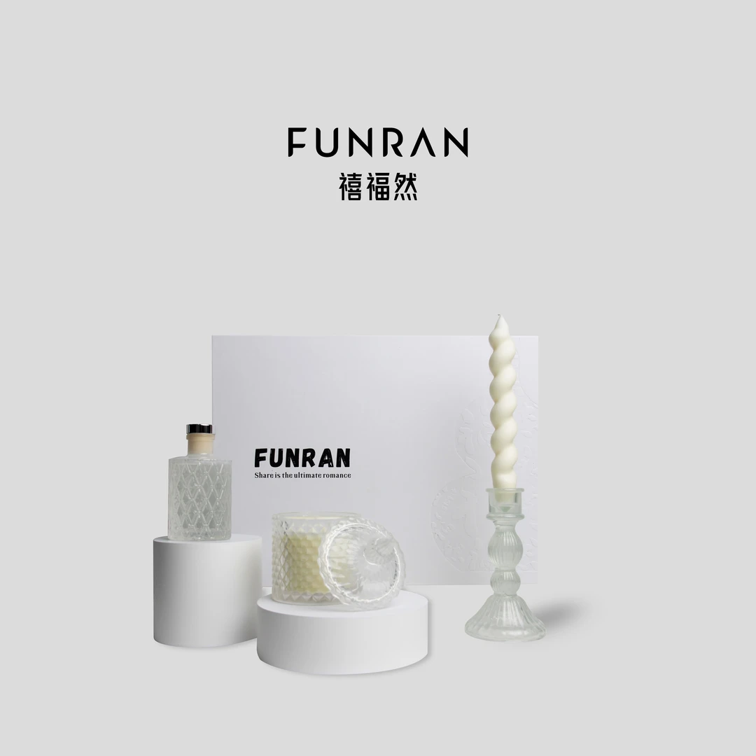 FUNRAN家用香薰蜡烛室内持久留香助眠高级浪漫礼盒伴手礼