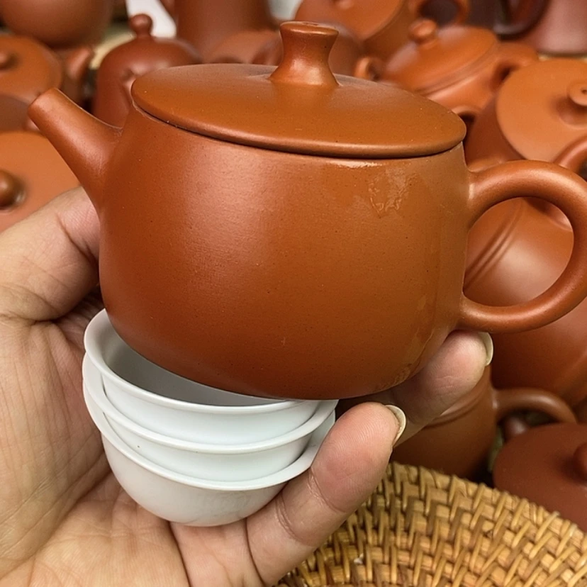 【闪购商品】茶壶朱泥130cc