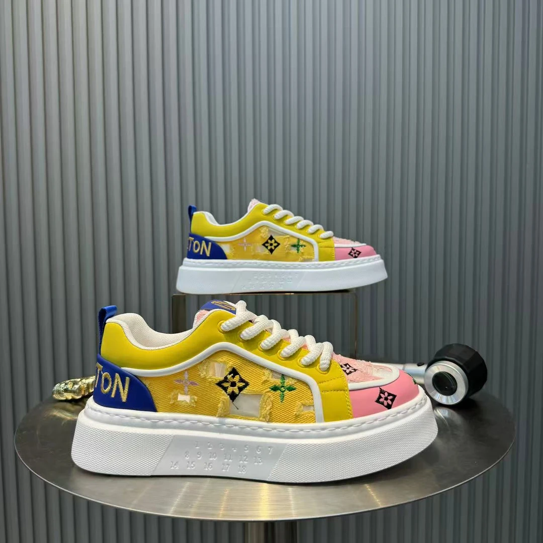 时尚舒适超轻底网洞透气休闲鞋潮鞋板鞋低帮夏季新款男鞋8-923