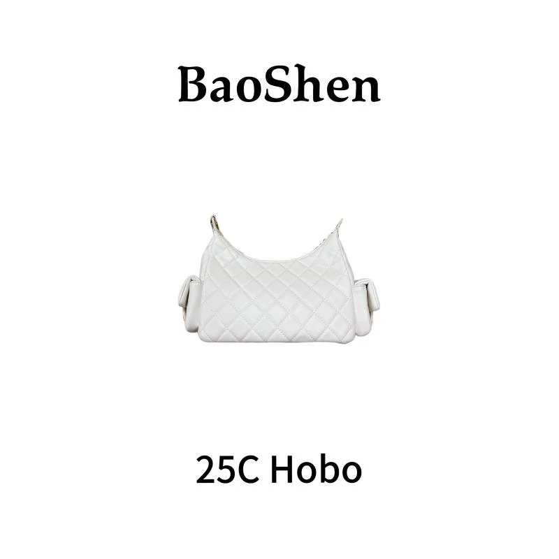 【 E270】25C Hobo白-新款大容量女包多功能斜挎包百搭单肩包
