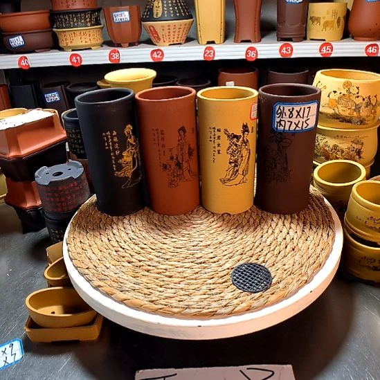 宜兴紫砂花盆盆紫砂