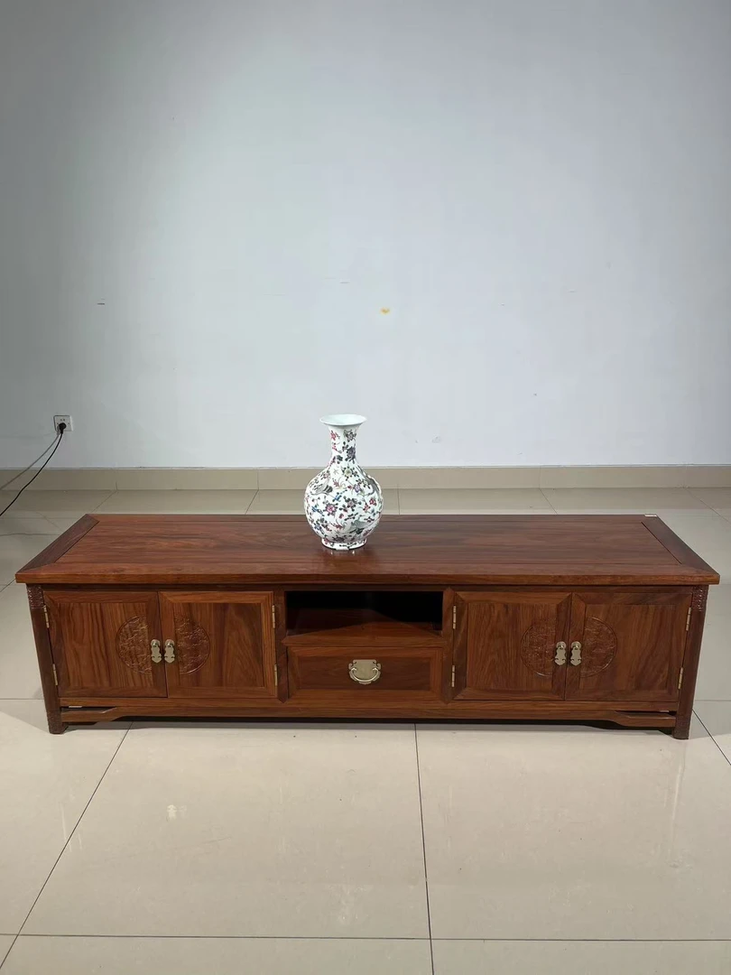 正宗国标红木刺猬紫檀电视柜马里老料花梨木视听柜