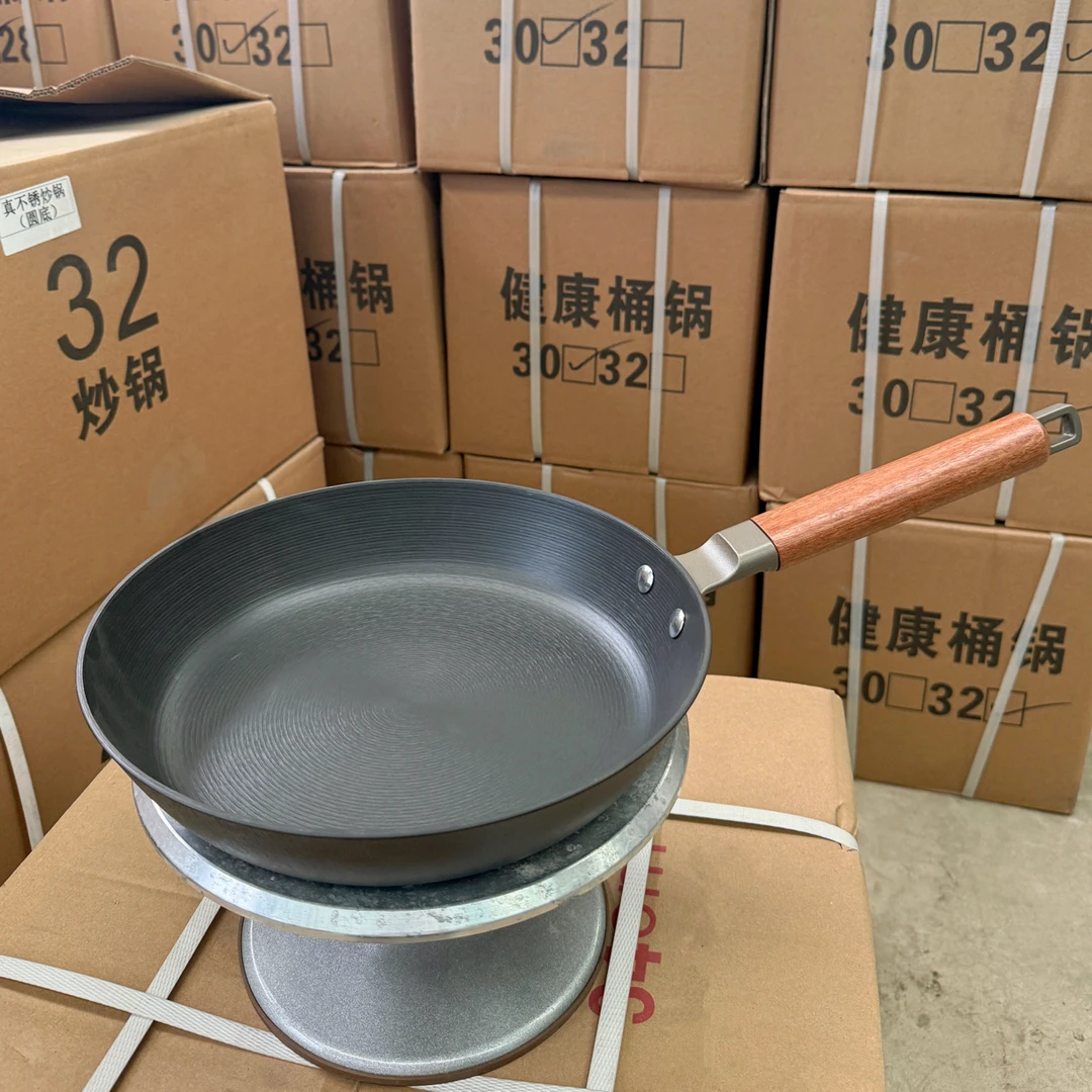 ZAOWEI/造未生铁煎盘外贸出口尾货铸铁平底锅店主自留款品质超高