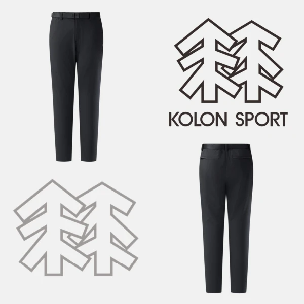KOLON SPORT/可隆 夏季都市机能薄款舒适透气速干商务休闲裤25261