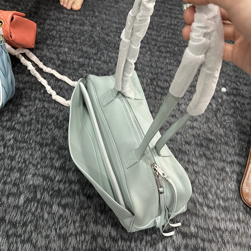 新款包包女巴家蓝色