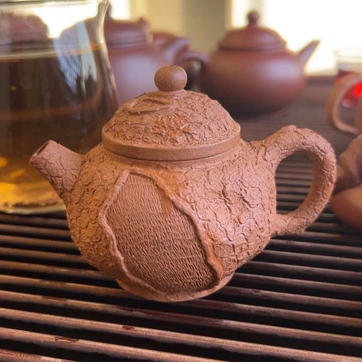 茶案紫砂精工个性巨轮100cc