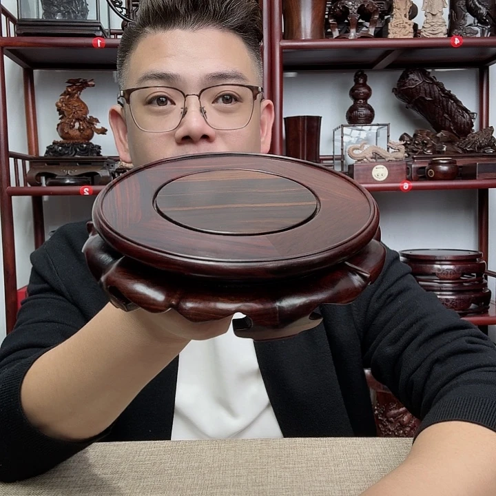 微凹黄檀工艺品底座