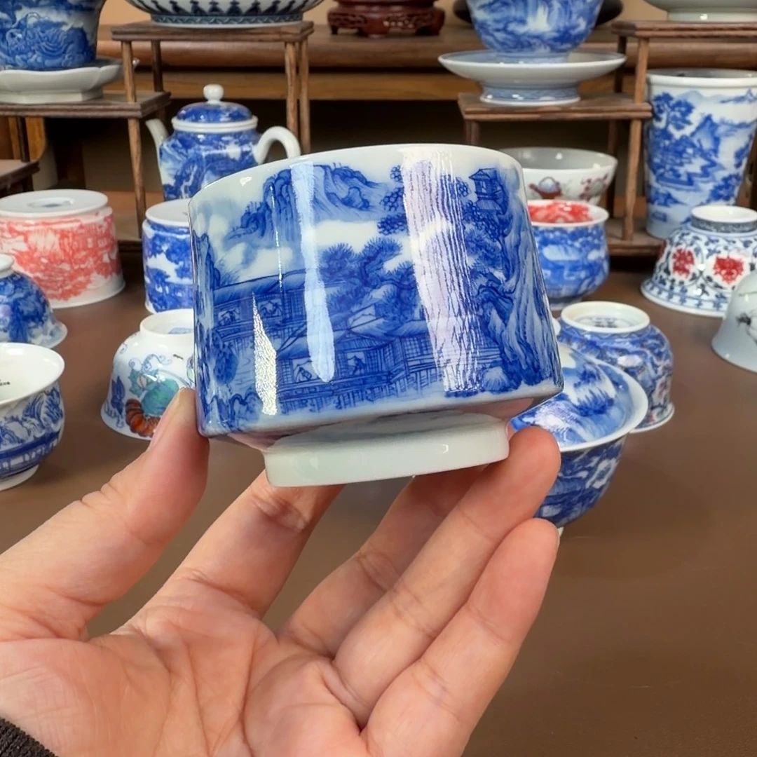 景德镇陶瓷手工手绘