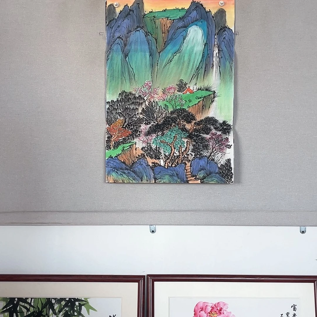 国画山水画作品欣赏2