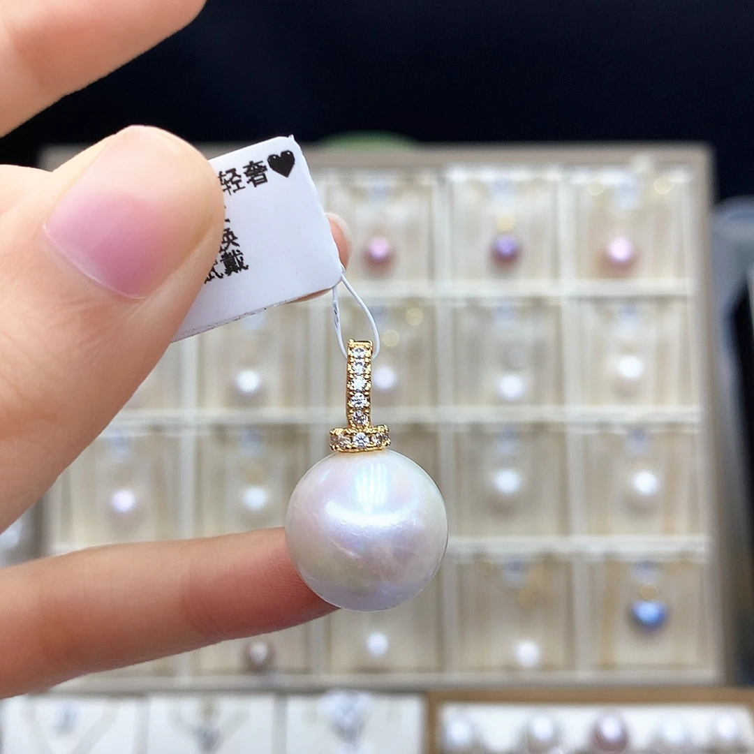 淡水珍珠合金颈饰