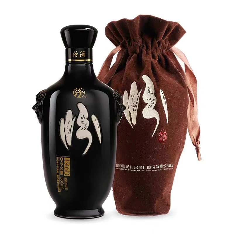 汾酒汾酒 虎头汾黑瓷 500ml  53°清香型白酒53%Vol500ml