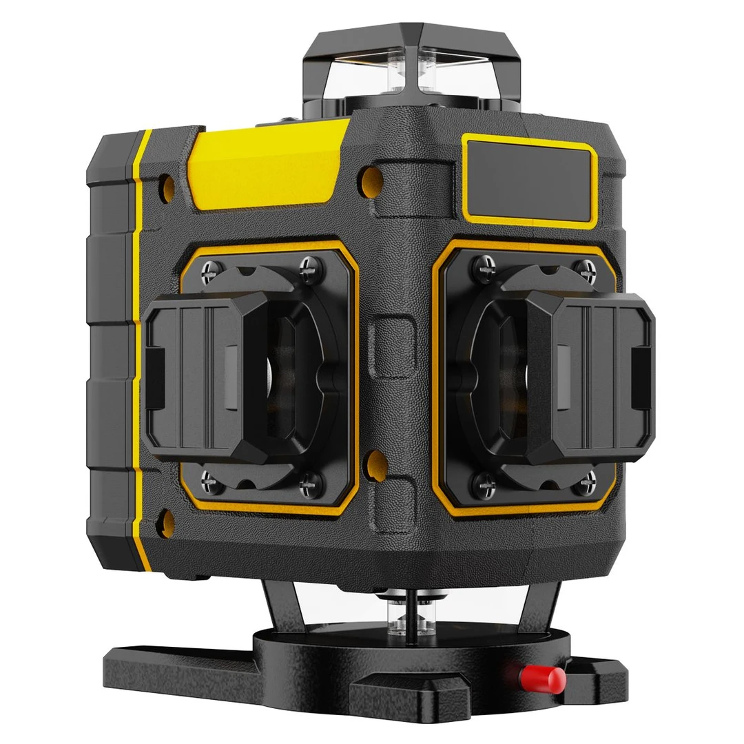 光匠新款高精度绿光调平水平仪户外自动贴墙激光红外线施工工具顺