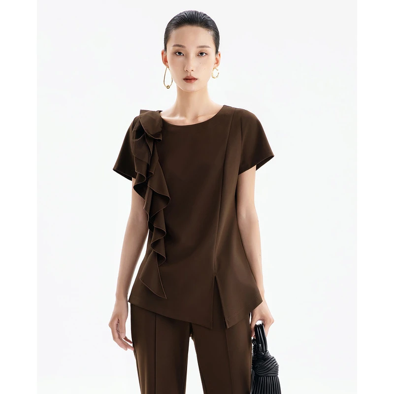 【粉丝专享】莱芙艾迪儿气质休闲上衣3V2S25355