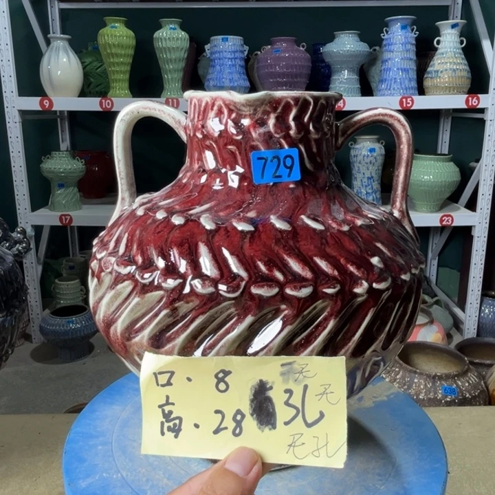 景德镇陶瓷花盆花器729